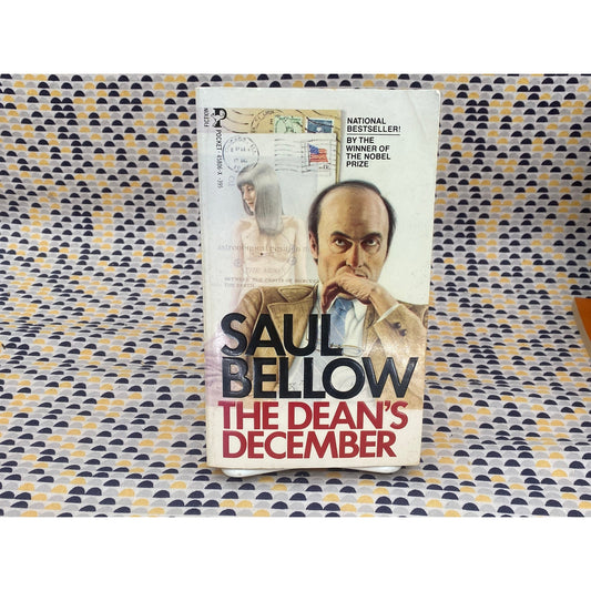 The Dean's December - Saul Bellow - Vintage Paperback Book - Pocket Fiction Edition