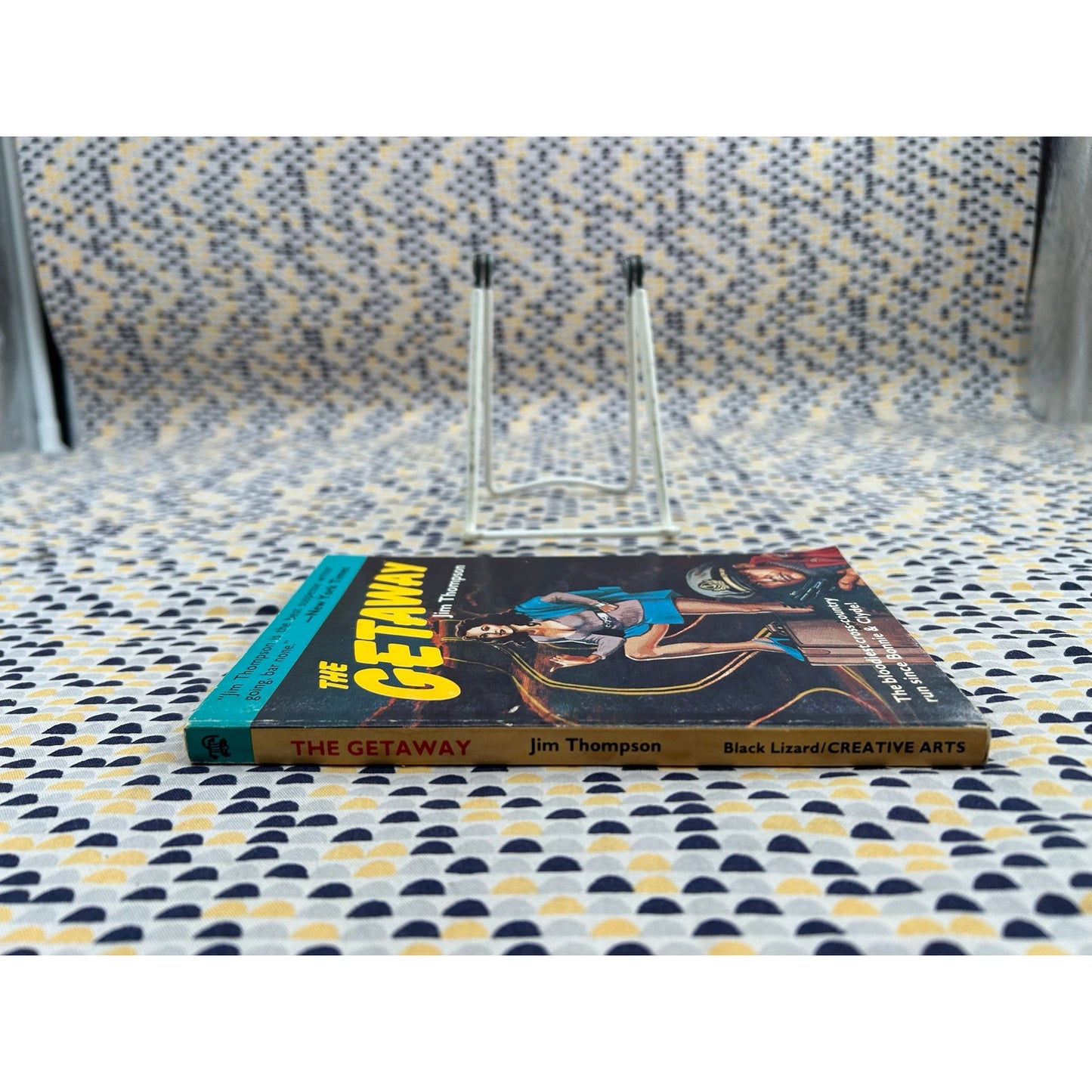 The Getaway - Jim Thompson - Vintage Paperback Book - Black Lizard Edition