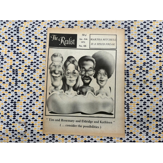 The Realist Magazine - Counterculture Newspaper - February 1971 - No. 88