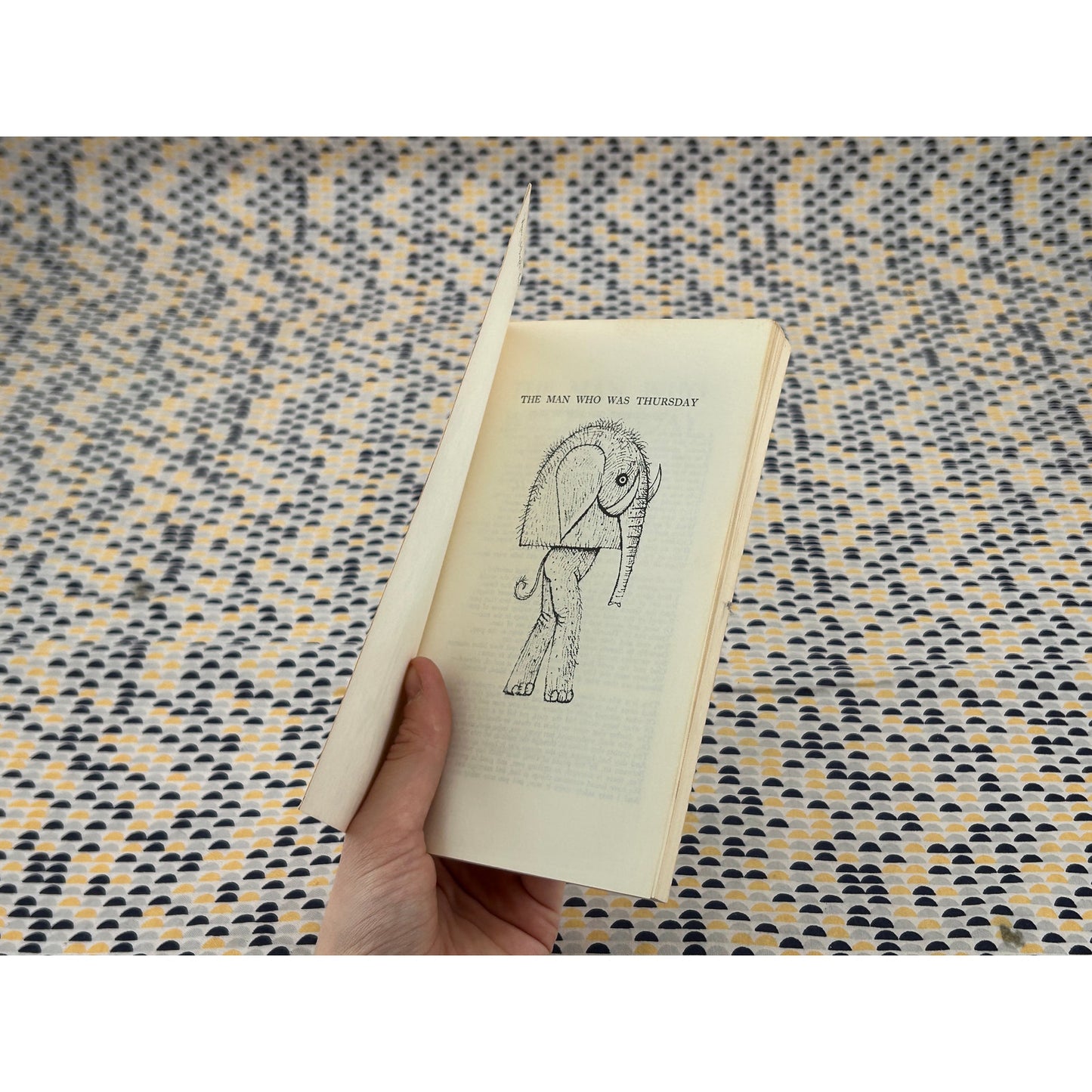 The Man Who Was Thursday - G. K. Chesterton - Capricorn Books - Milton Glaser Cover Art