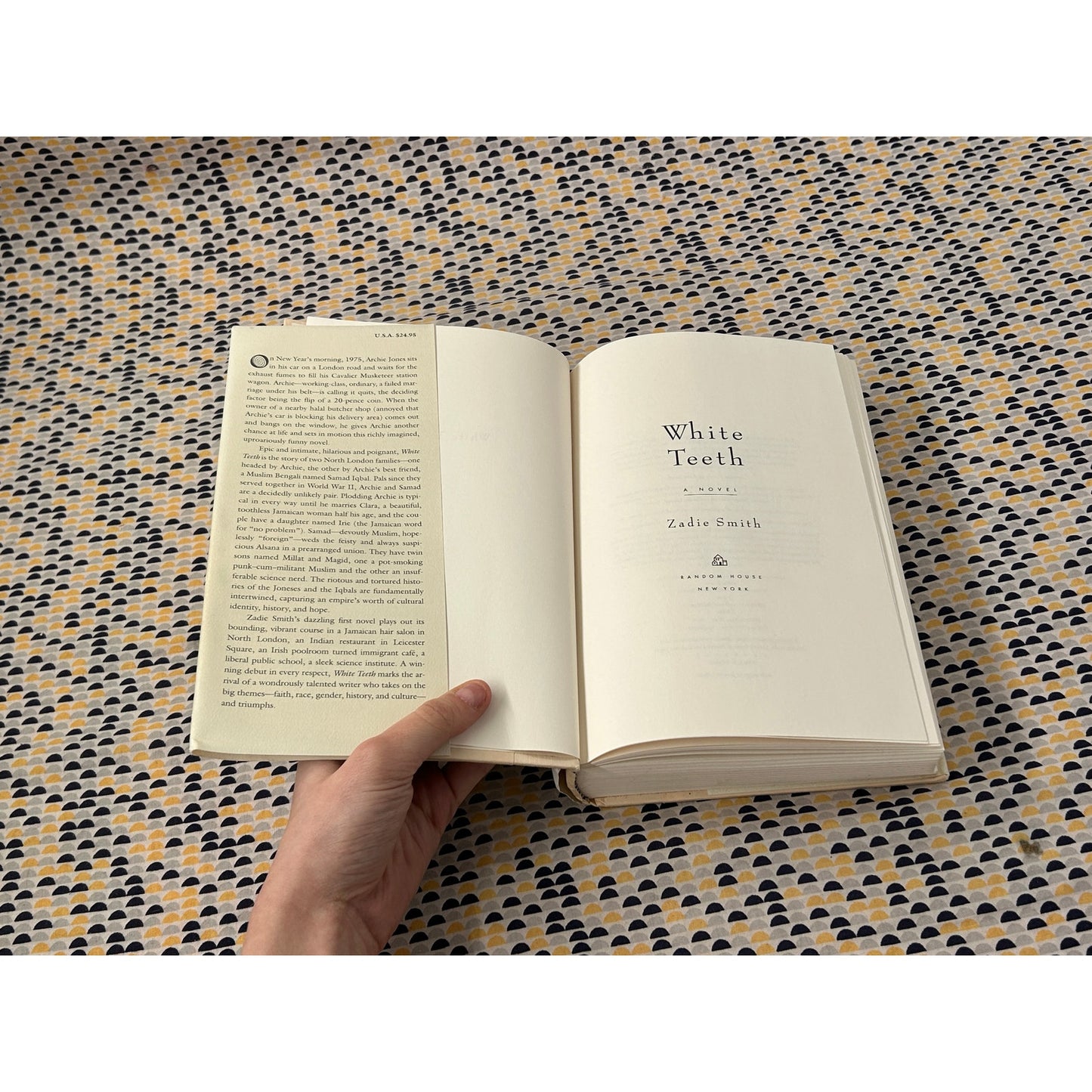 White Teeth - Zadie Smith - Random House - Hardcover - 1st Edition, 1st Print