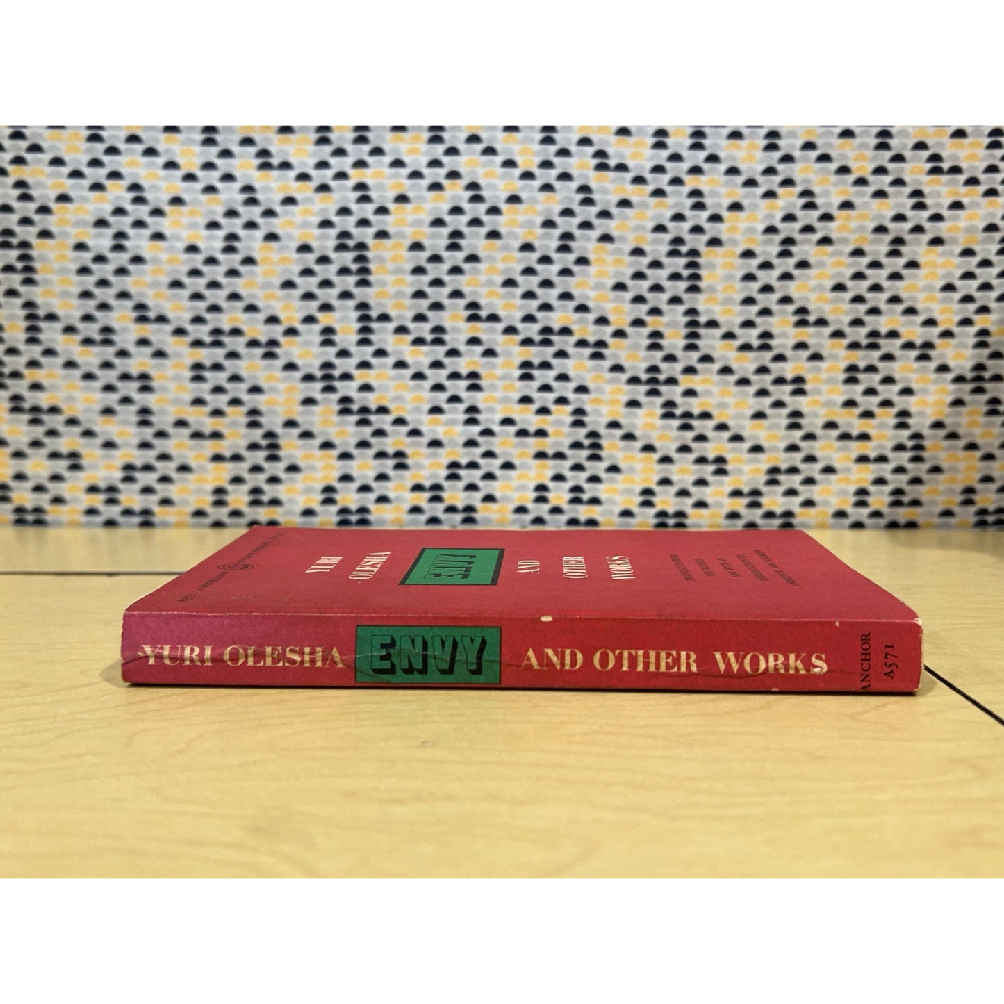 Envy And Other Works - Yuri Olesha - Vintage Paperback Book - Anchor Press/Doubleday Edition