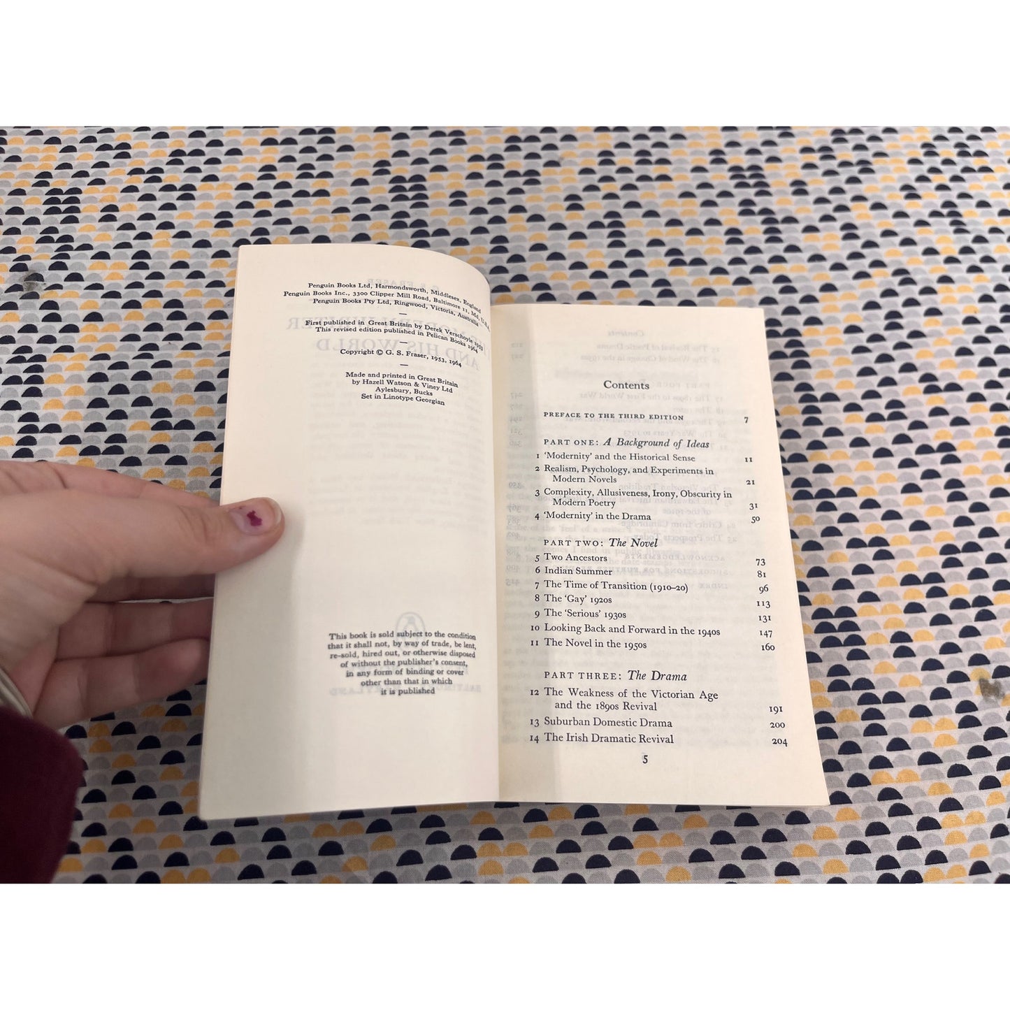 The Modern Writer and His World - G. S. Fraser - Pelican Books  - Paperback