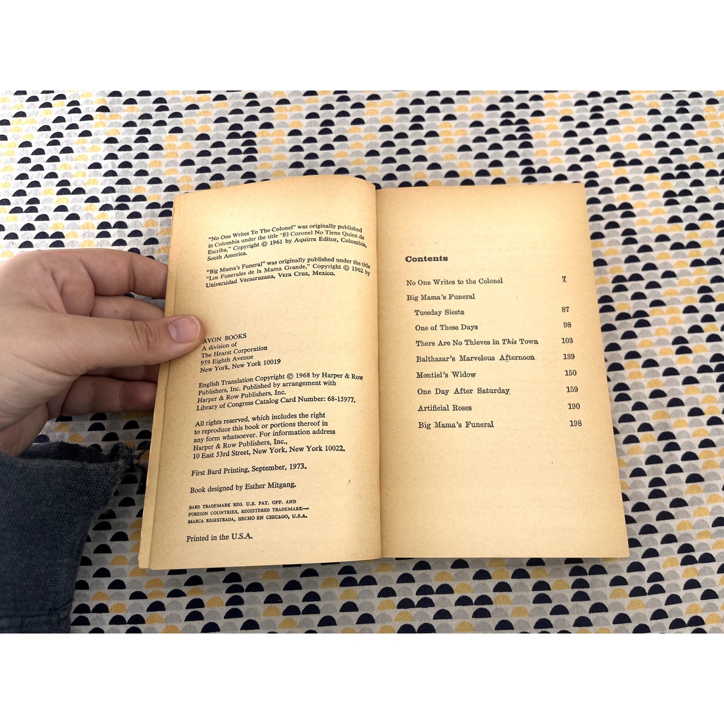 No One Writes to the Colonel - Gabriel Garcia Marquez - Vintage Paperback Book