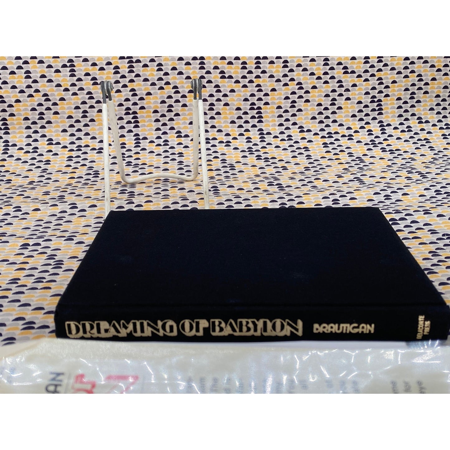 Dreaming of Babylon - A Private Eye Novel - Richard Brautigan - Vintage Hardcover Book - First Edition, First Print - Delacorte Press