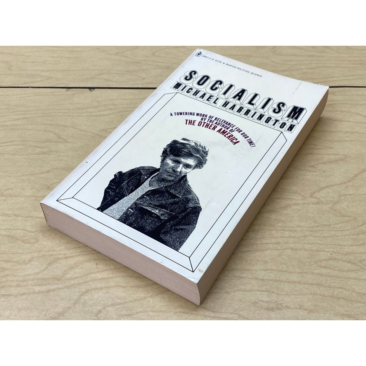 Socialism - Michael Harrington - Vintage Paperback Book - Bantam Political Science Edition