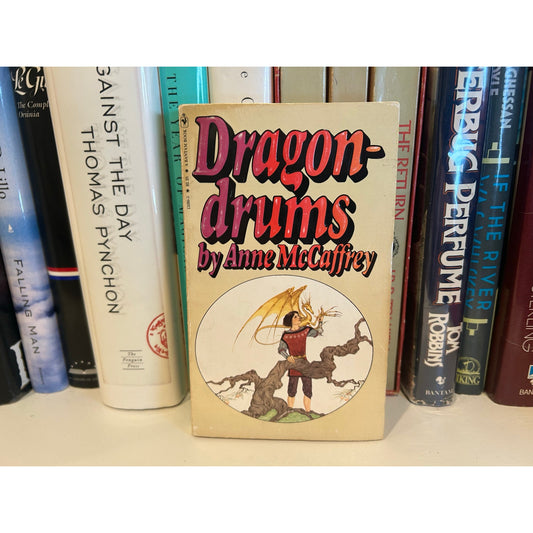 Dragondrums - Anne McCaffrey - Vintage Paperback Book - Bantam Edition