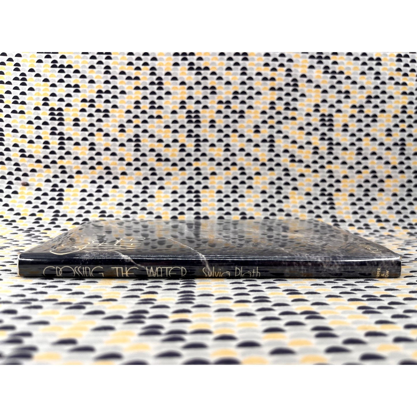 Crossing The Water - Sylvia Plath - Harper & Row - Hardcover - American 1st Edition