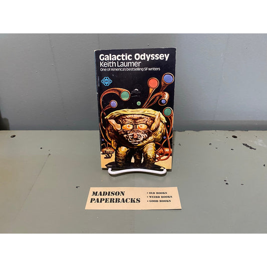 Galactic Odyssey - Keith Laumer - Mayflower - Josh Kirby cover - Paperback