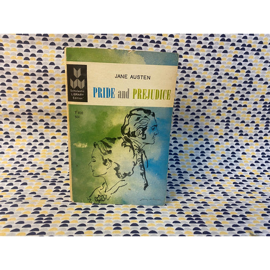 Pride and Prejudice - Jane Austen - Vintage Paperback Book - Scholastic Edition