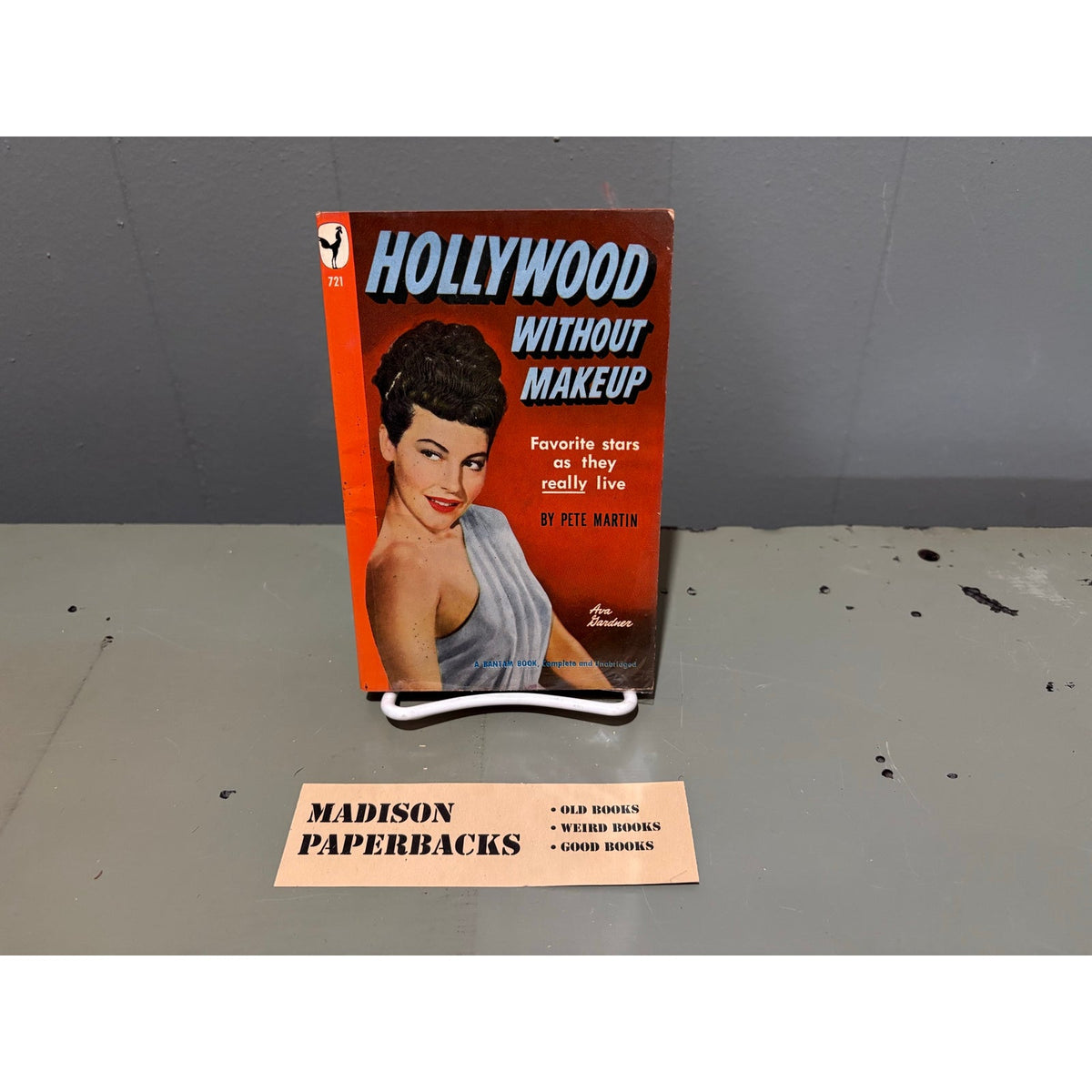 Hollywood Without Makeup - Pete Martin - Bantam 721 - Vintage Paperbacks