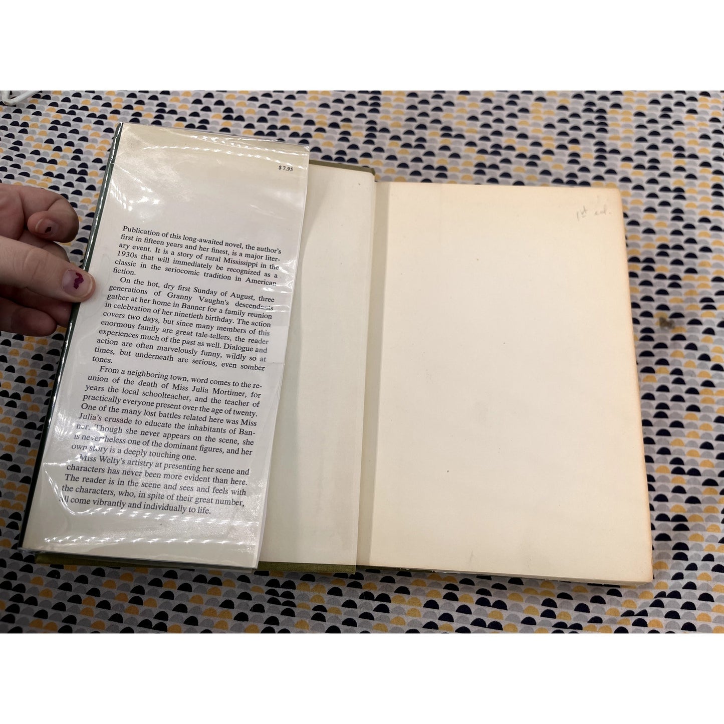 Losing Battles - Eudora Welty - Random House - Hardcover - 1st Edition