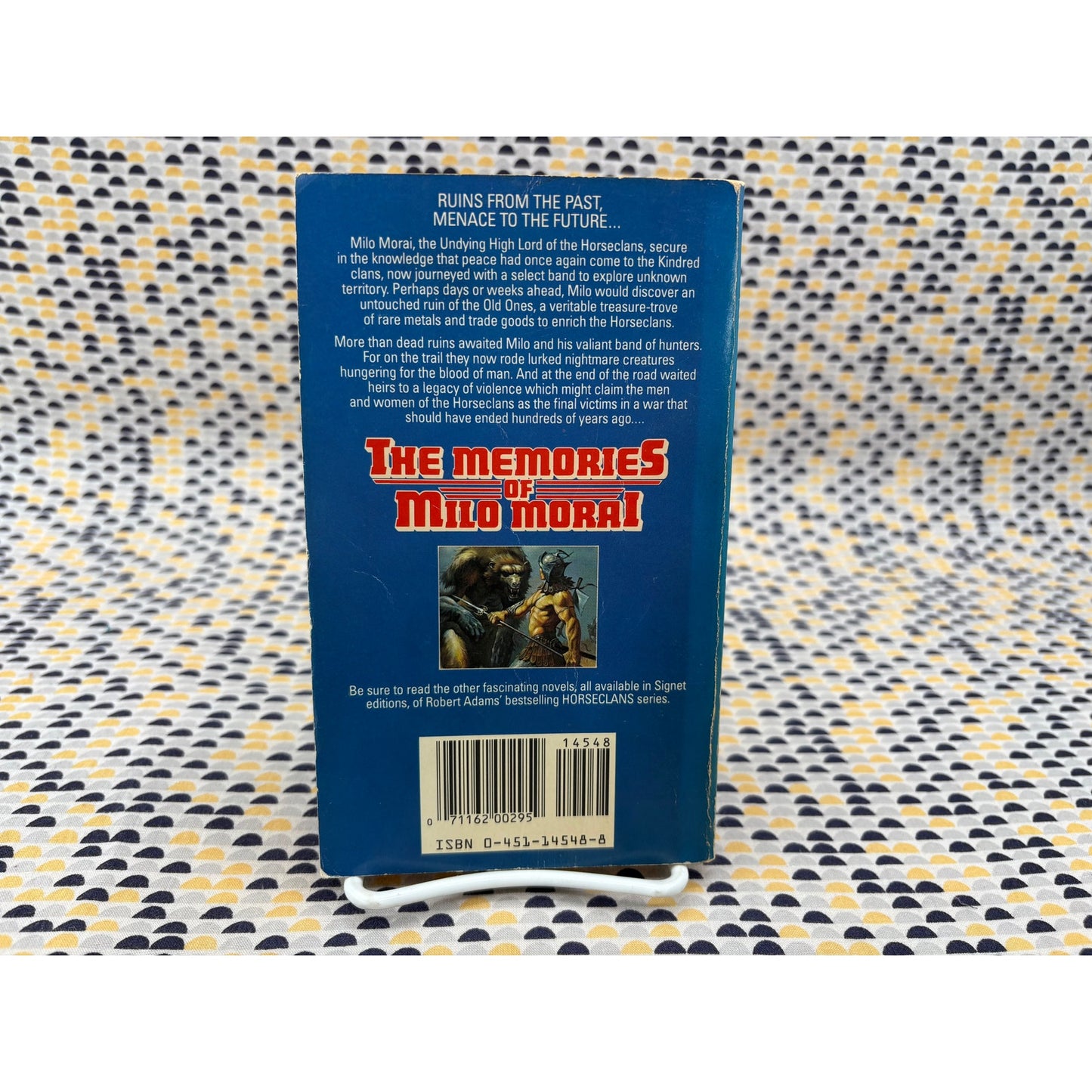 The Memories Of Milo Morai - Robert Adams - Signet - Paperback