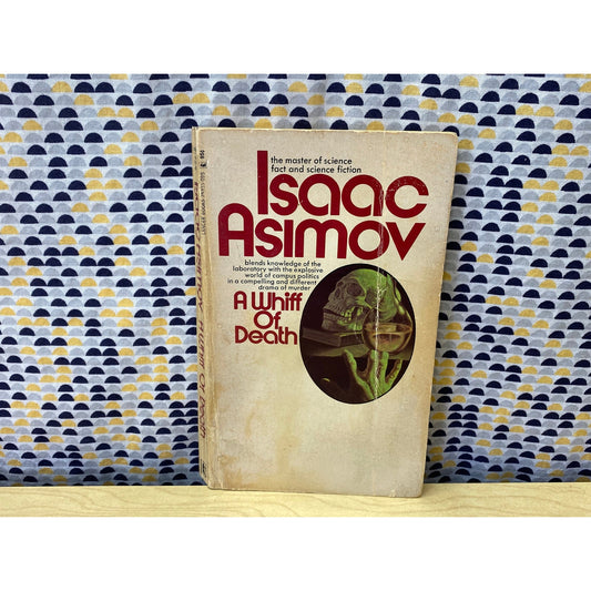 A Whiff of Death - Isaac Asimov - Vintage Paperback Book - Lancer Books