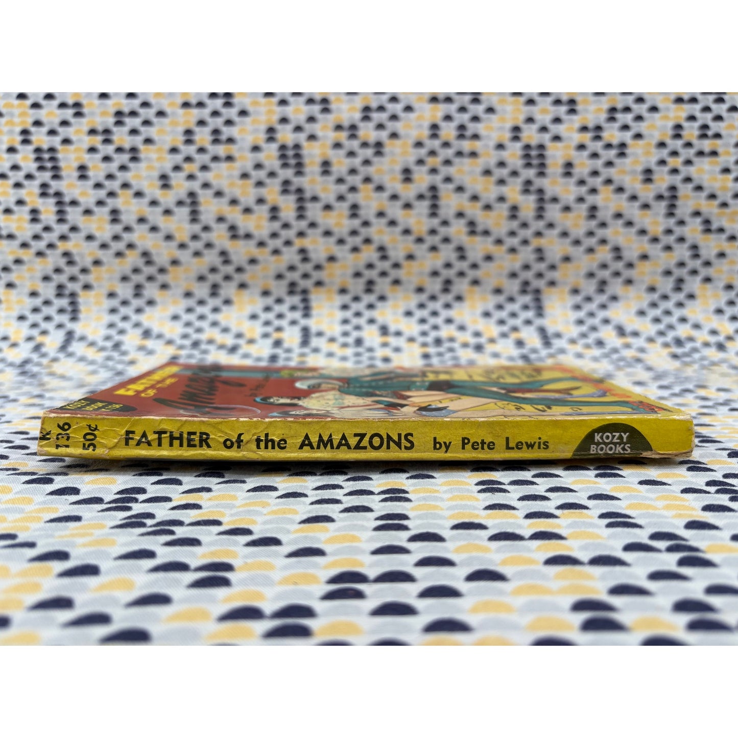 Father Of The Amazons - Pete Lewis - Vintage Paperback - 1961 Kozy Book - K 136