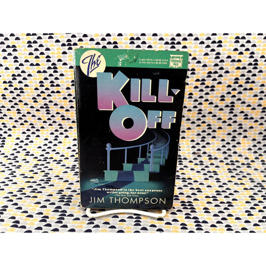 Kill-Off - Jim Thompson - Vintage Paperback Book - The Mysterious Press Edition