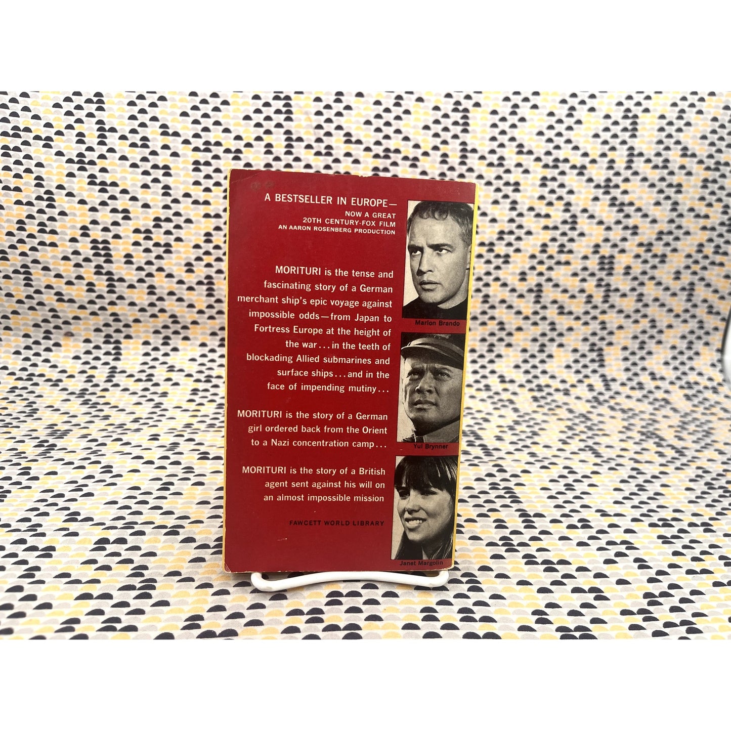 Morituri - W. J. Lueddecke -  Fawcett Gold Medal - Movie Tie-In Edition