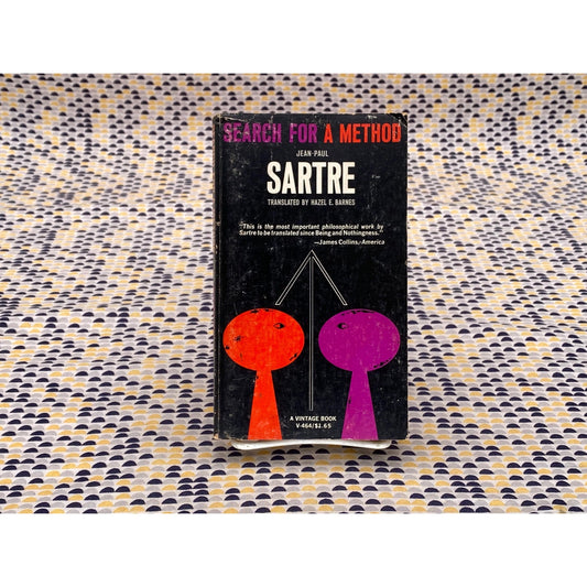 Jean-Paul Sartre - Search for a Method - Vintage Paperback Book