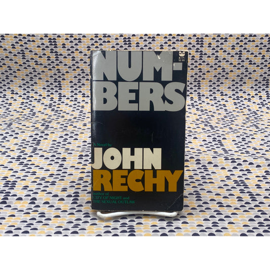 Numbers - John Rechy - Vintage Paperback Book - Black Cat/Grove Press Edition