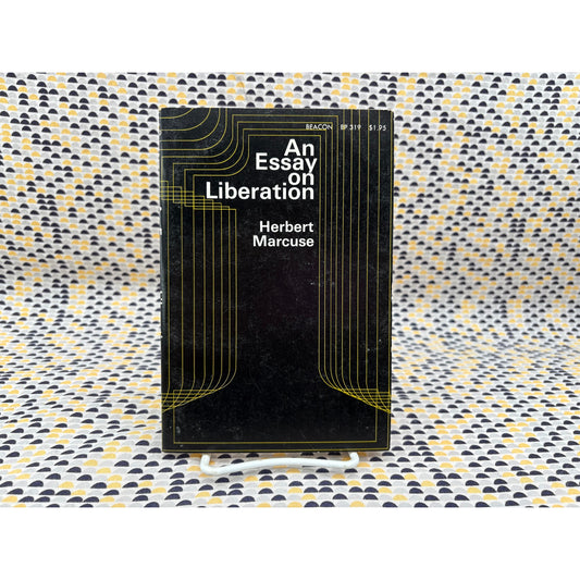 An Essay On Liberation - Herbert Marcuse - Beacon Press - Paperback
