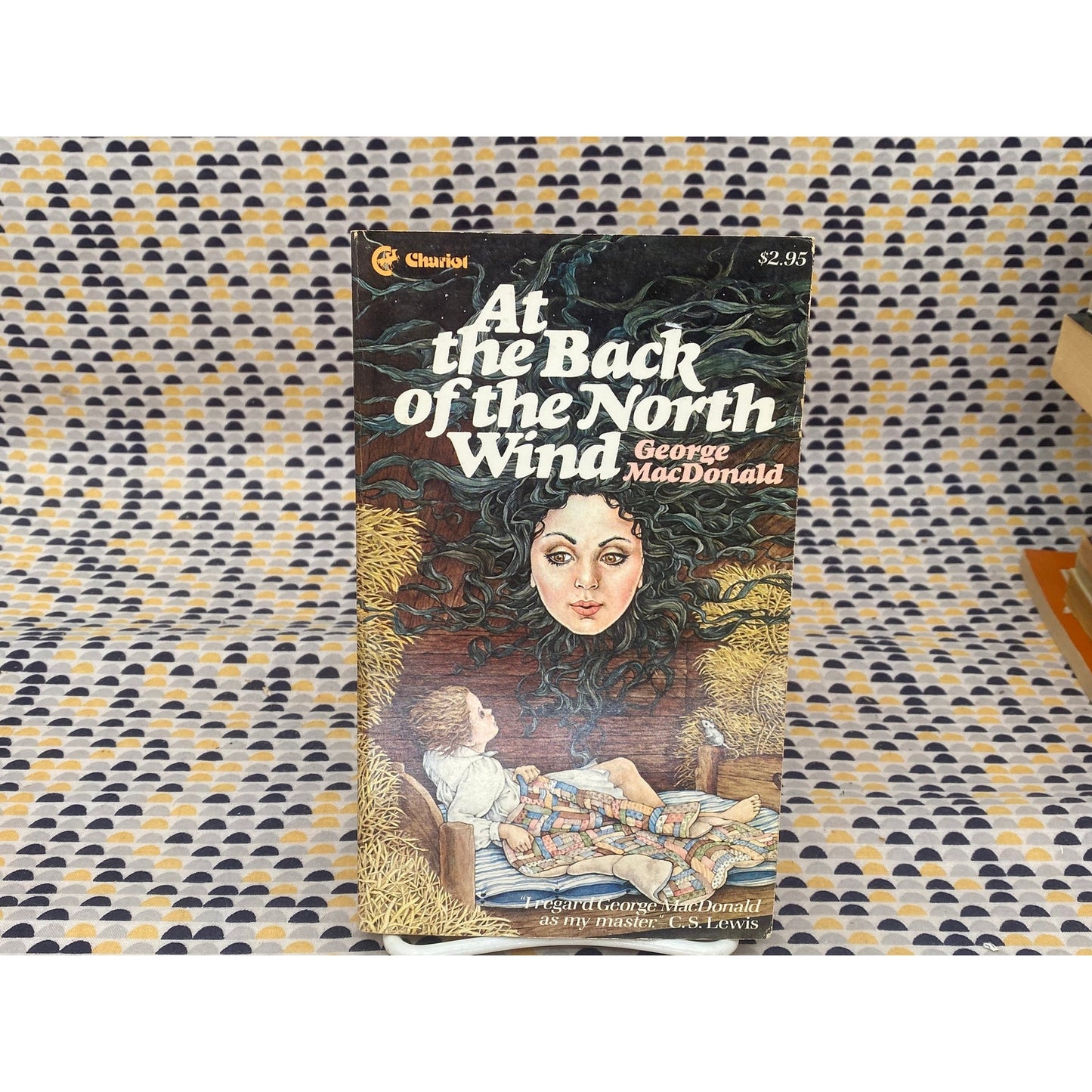 At The Back Of The North Wind - George MacDonald - Vintage Paperback Book - Chariot Classics/David C. Cook Publishing Co. Edition