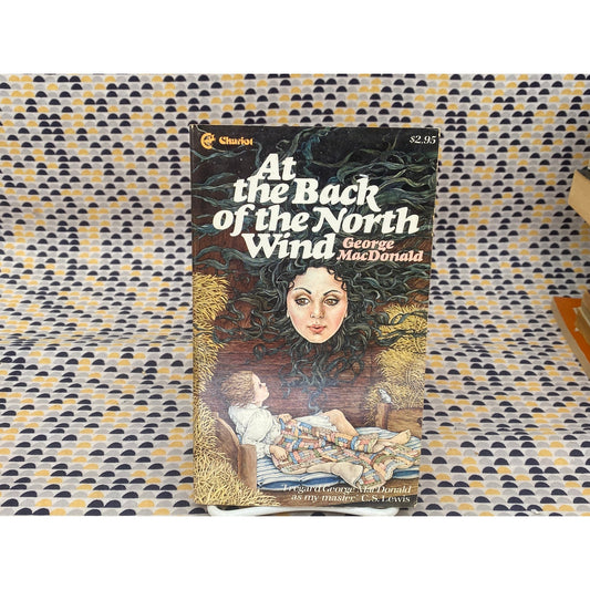 At The Back Of The North Wind - George MacDonald - Vintage Paperback Book - Chariot Classics/David C. Cook Publishing Co. Edition