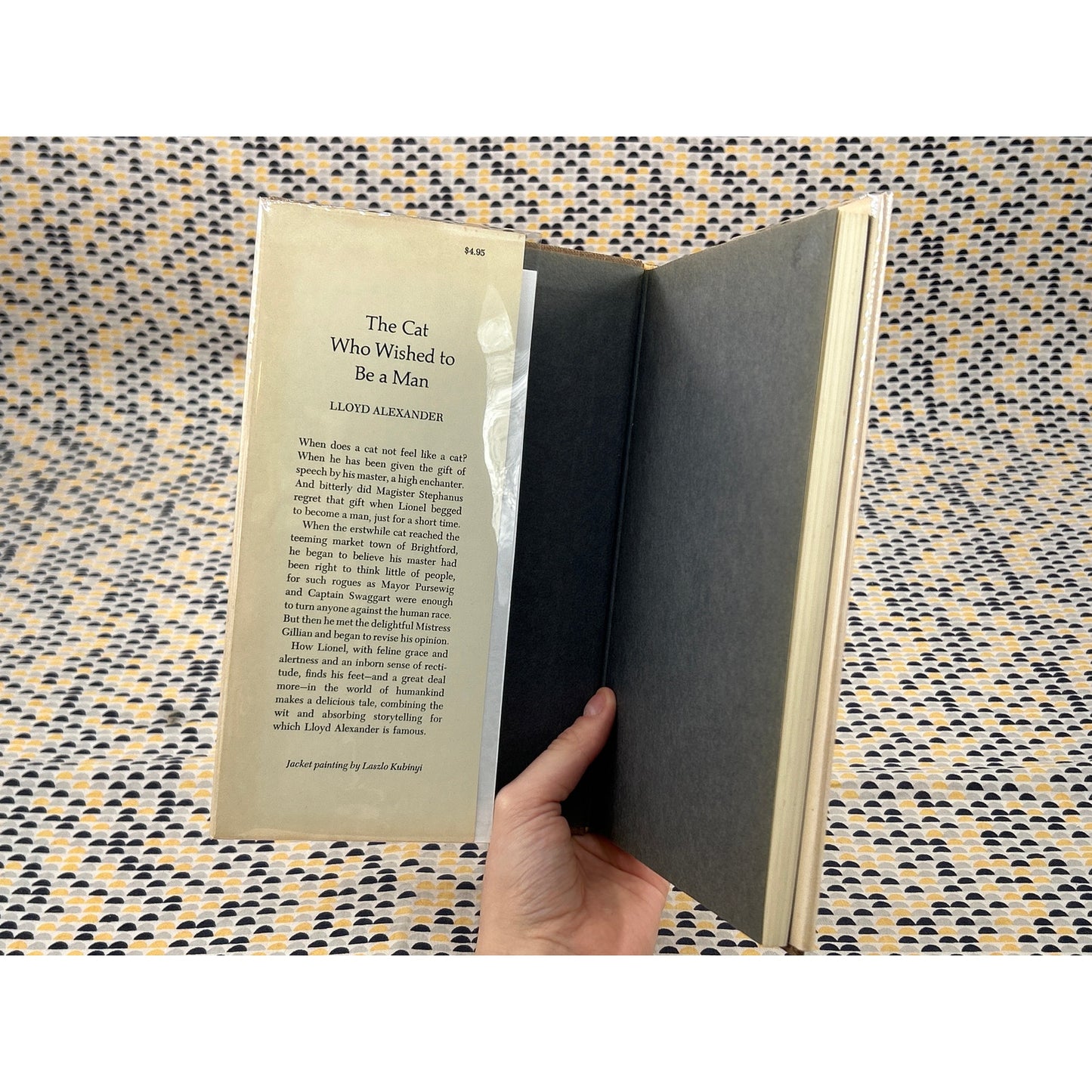 The Cat Who Wished to Be a Man - Lloyd Alexander - Dutton - Hardcover - 1st Edition