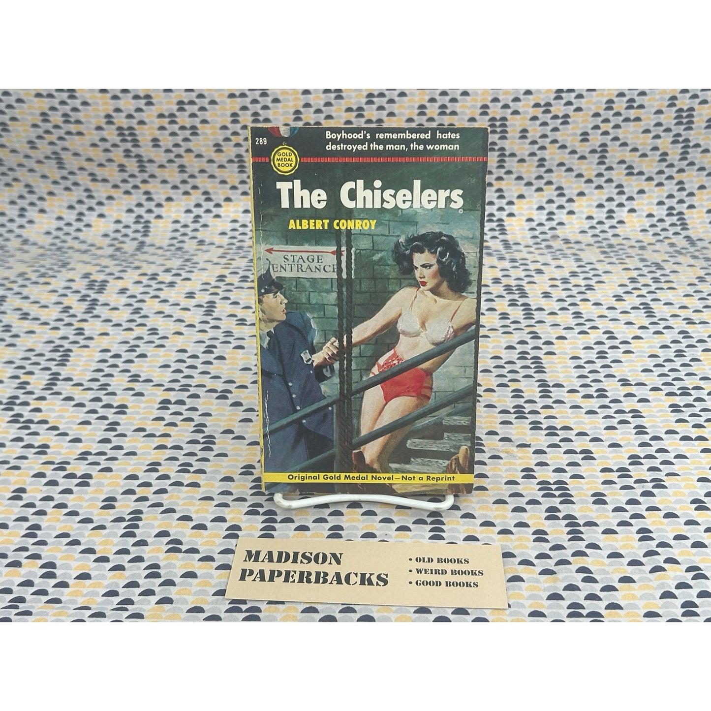 The Chiselers - Albert Conroy - Gold Medal 289 - Sleaze - Vintage Paperbacks
