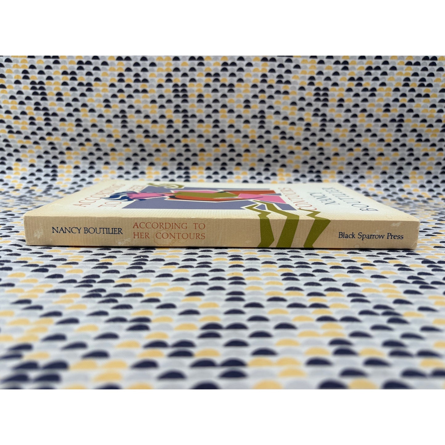 According To Her Contours - Nancy Boutilier - Black Sparrow - Paperback