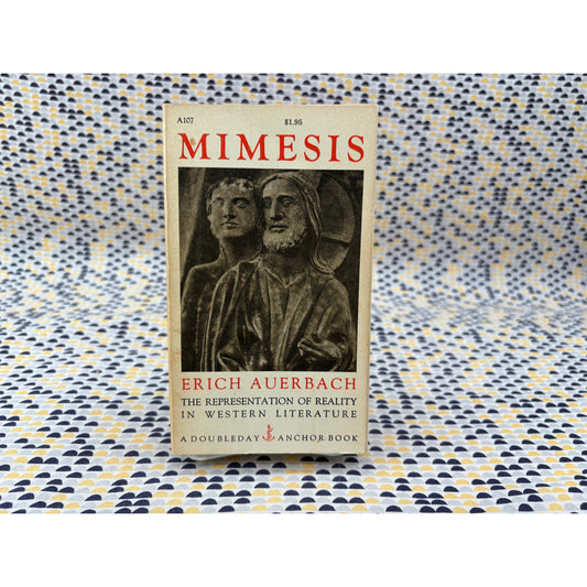 Mimesis - Erich Auerbach - Doubleday Anchor - Paperback