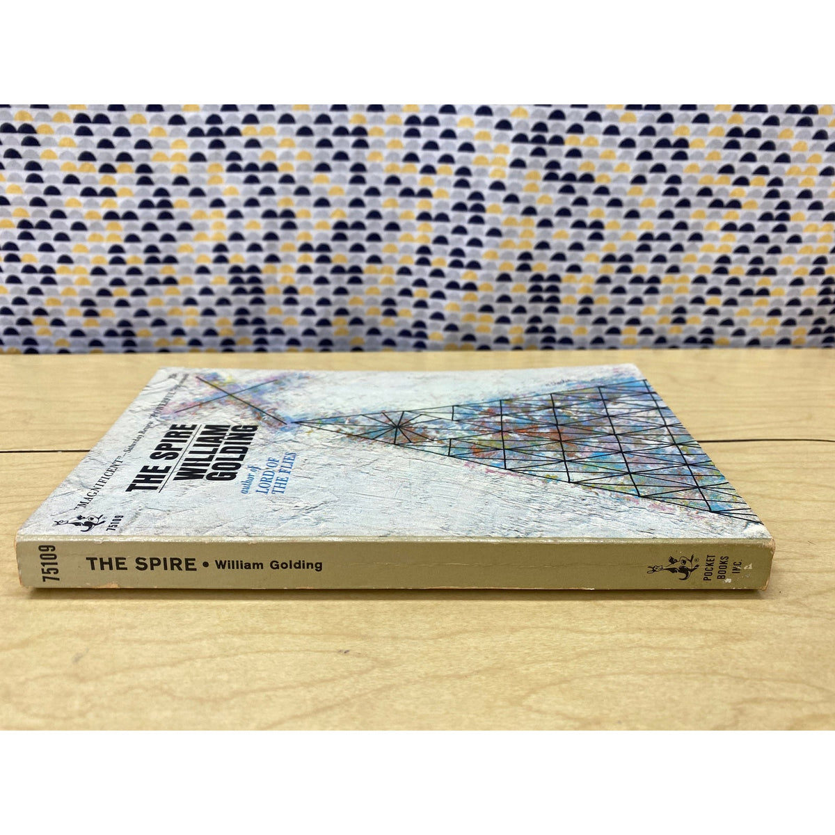 The Spire - William Golding - Vintage Paperback Book - 75 cent Pocket Book