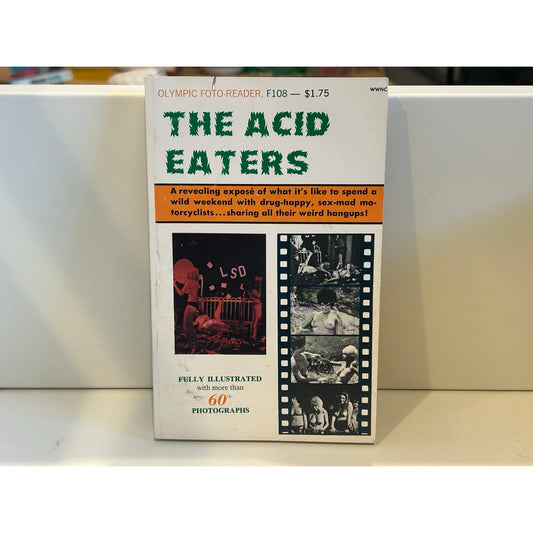The Acid Eaters - Olympic Foto-Reader - Vintage Paperback Book - LSD - Drug Books