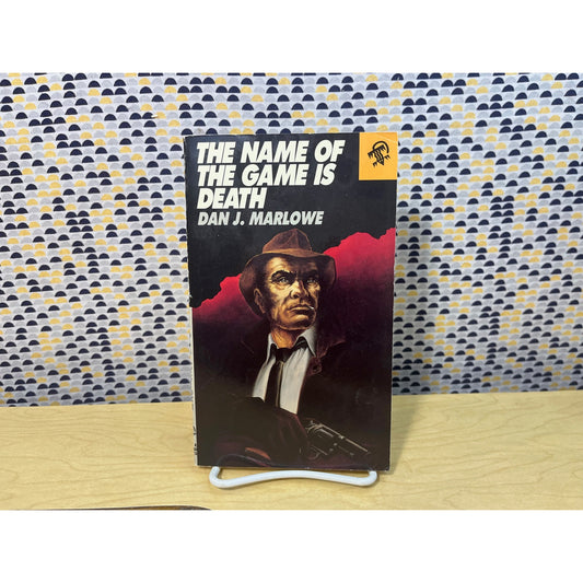 The Name of the Game is Death - Dan J. Marlowe - Black Lizard Crime - Paperback