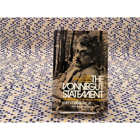 The Vonnegut Statement - Jerome and John Klinkowitz and Somer, editors - Vintage Paperback Book - Delta Edition
