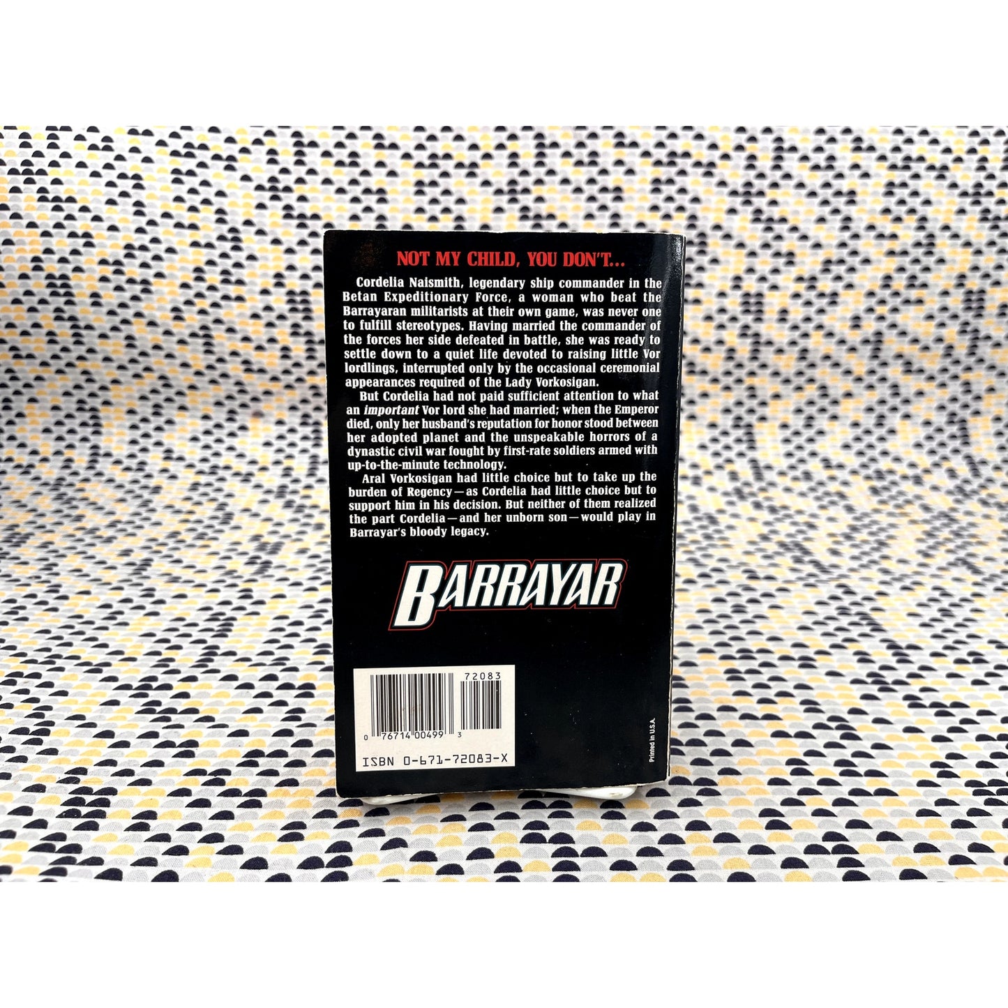 Barrayar - Lois McMaster Bujold - Baen Books - Paperback