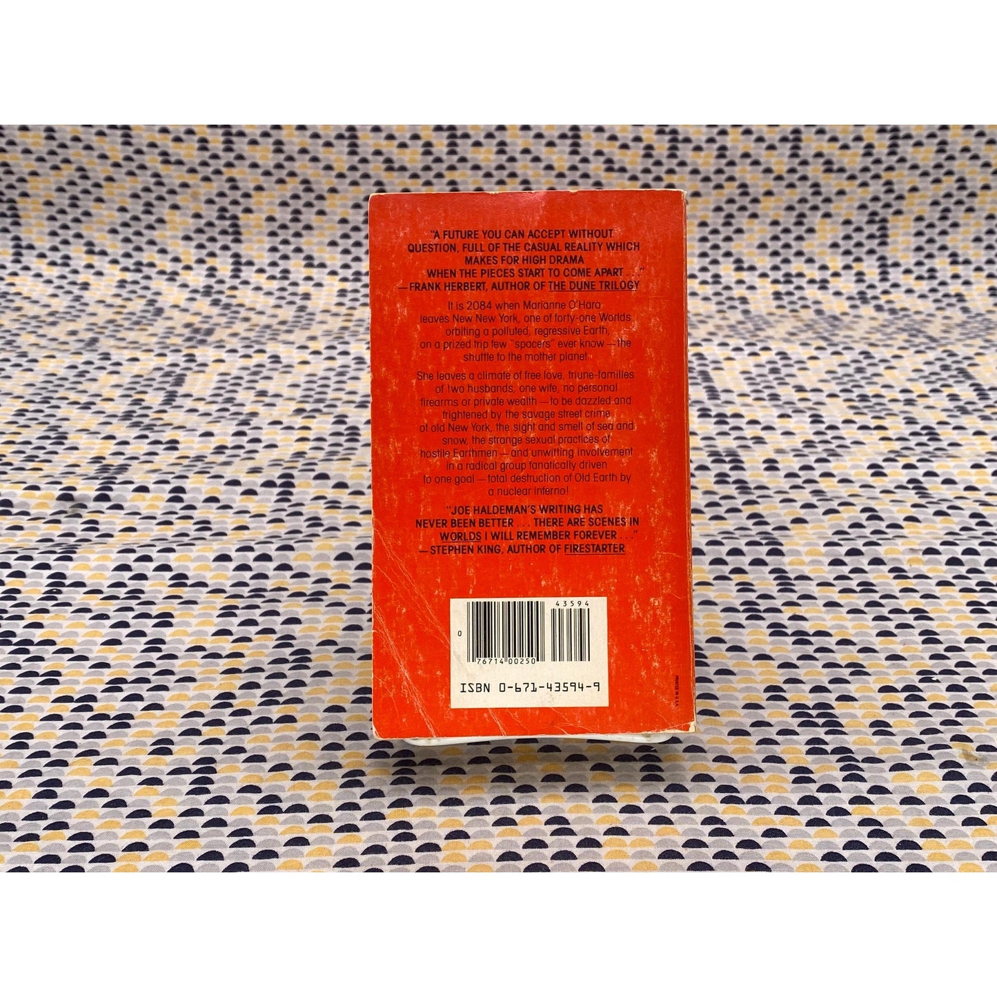 Worlds - Joe Haldeman - Vintage Paperback Book - Pocket Books Edition