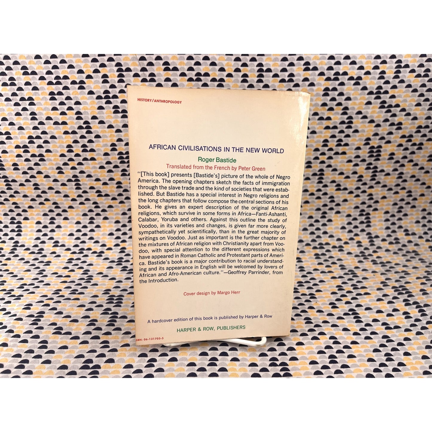 African Civilization in the New World - Roger Bastide - Harper Torch Books - Paperback