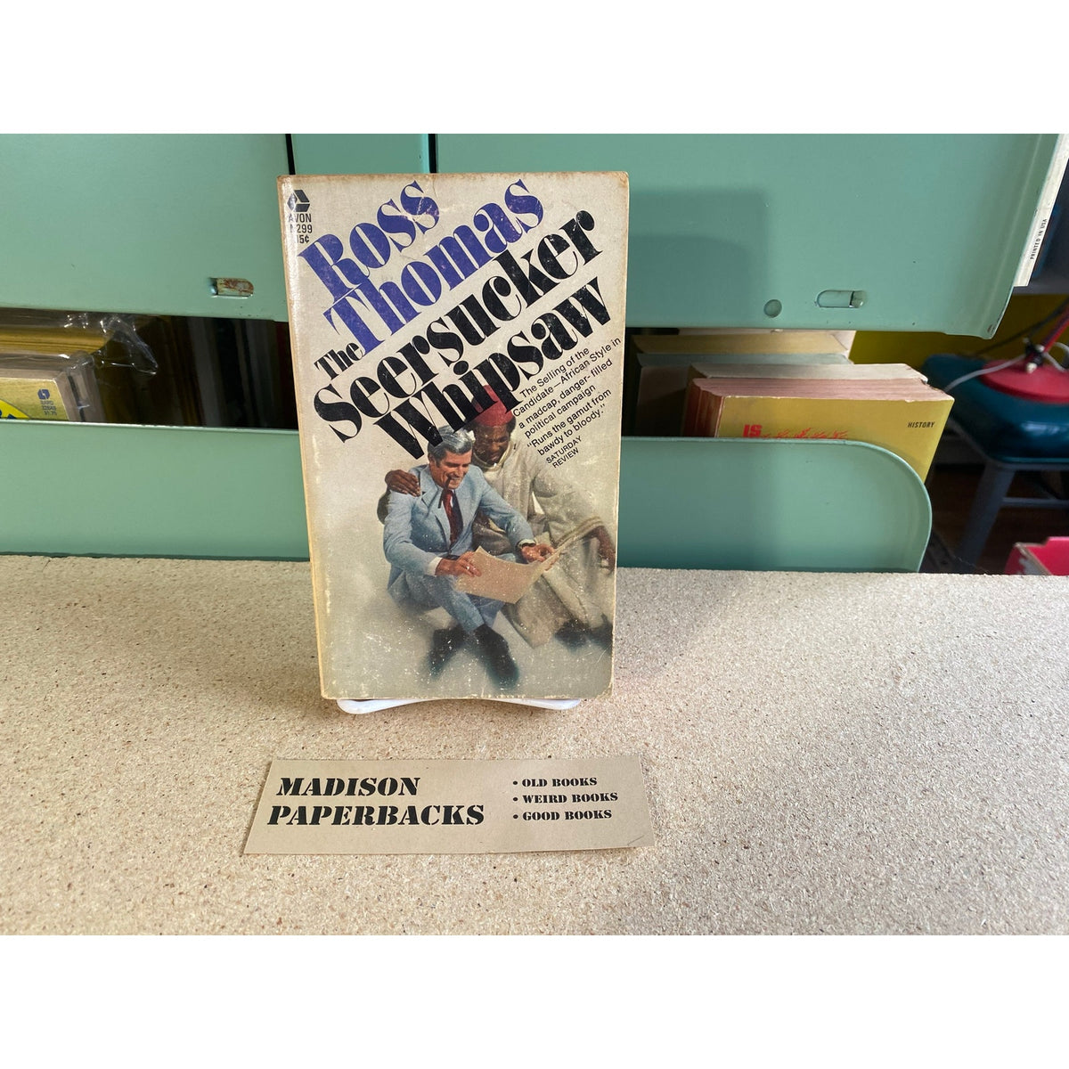 The Seersucker Whipsaw - Ross Thomas - Avon - Paperback