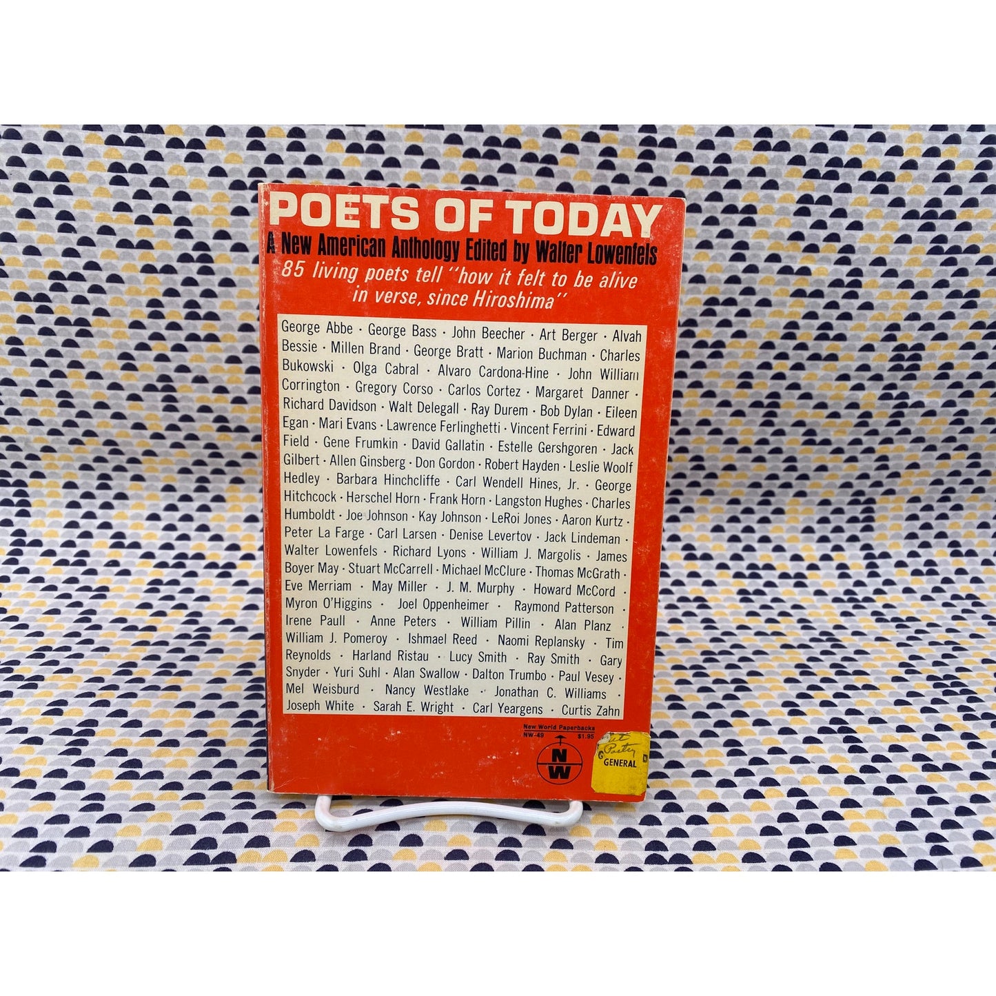 Poets Of Today - Walter Lowentels - New World - Paperback