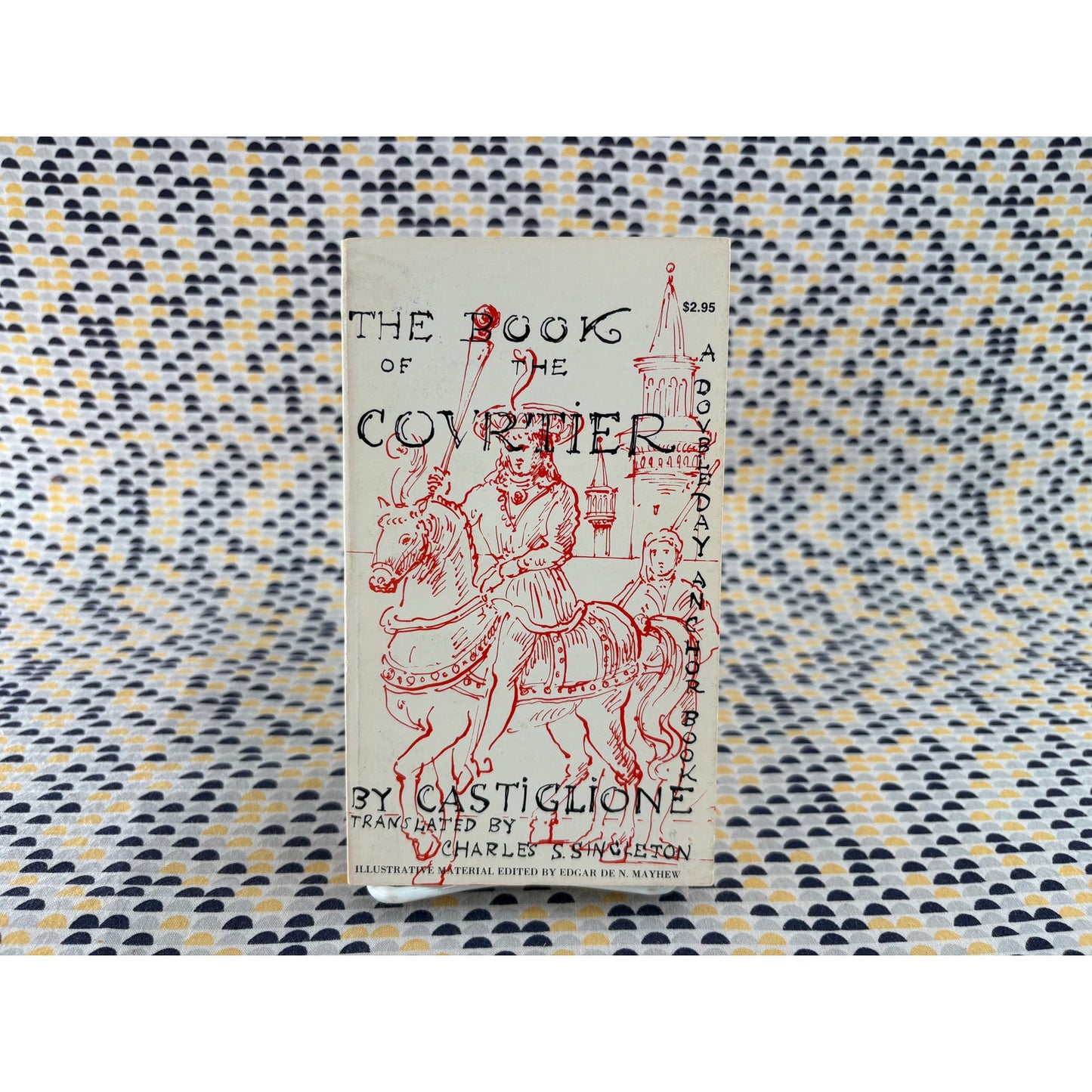 The Book Of The Courtier - Castiglione - Doubleday Anchor - Edward Gorey Cover Art