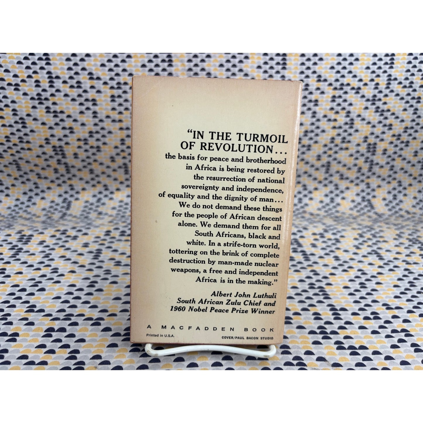 The White Man's Future In Black Africa - Thomas Patrick Melady - Macfadden - Paperback