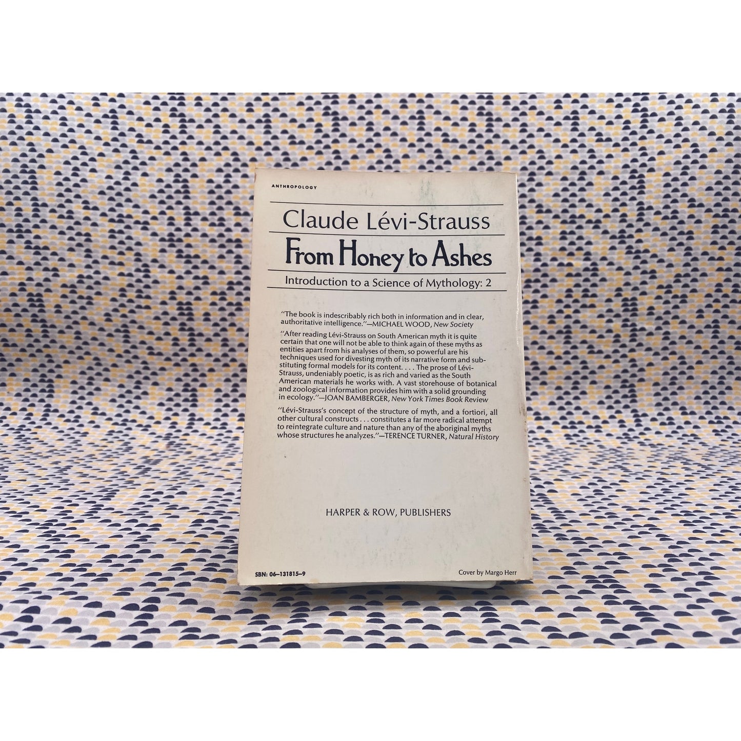 From Honey To Ashes - Claude Levi Strauss - Harper Torchbooks - Paperback