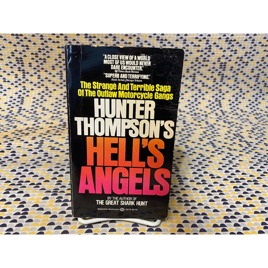 Hell's Angels - Hunter S. Thompson - Vintage Paperback Book - Ballantine Books