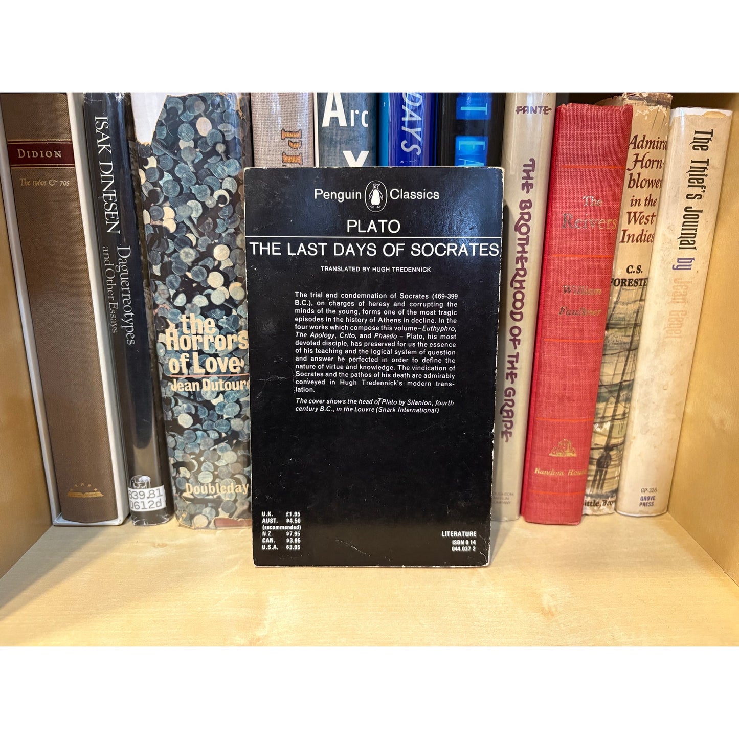 The Last Days Of Socrates - Plato - Penguin Classics - Paperback