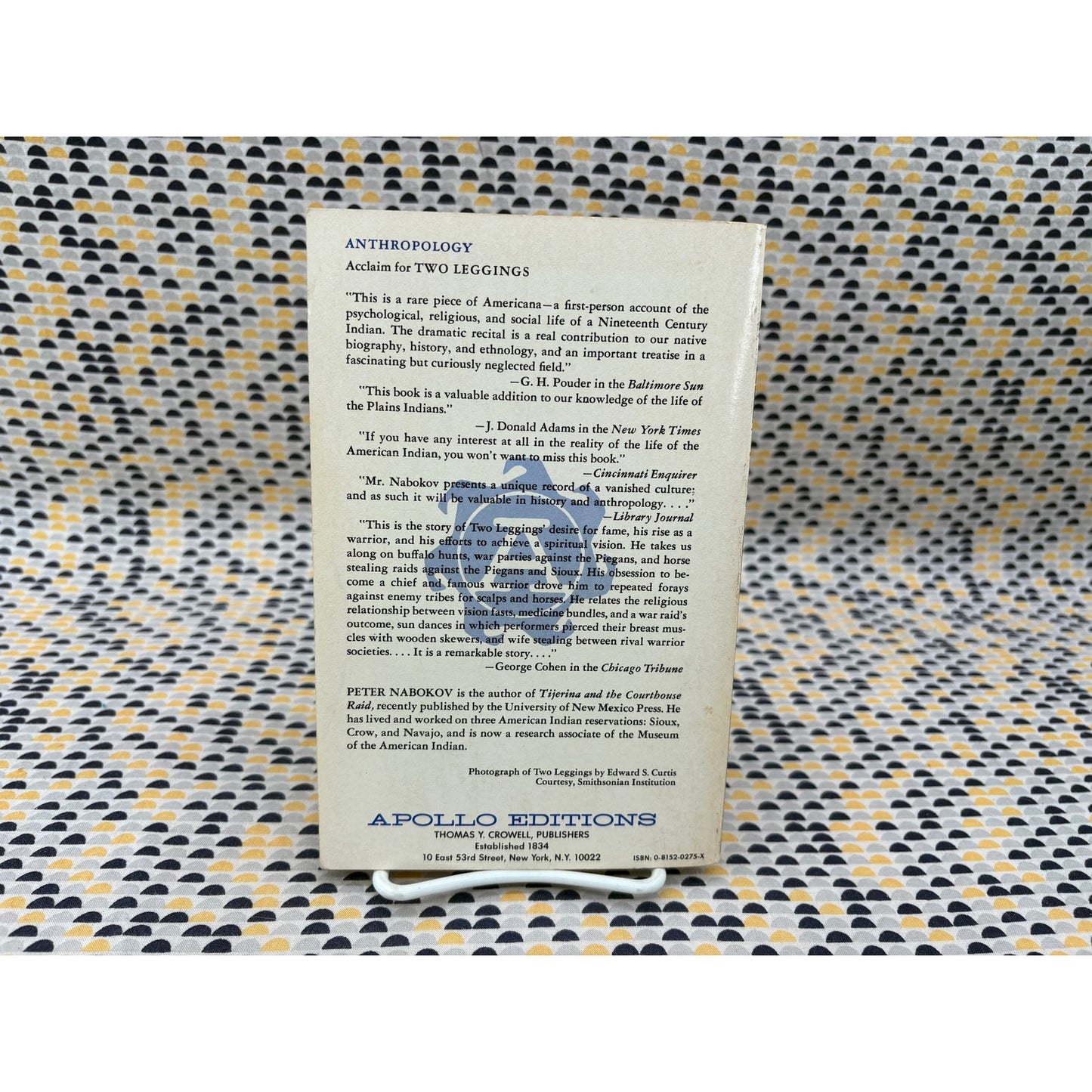 Two Leggings - Peter Nabokov - Apollo - Paperback