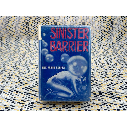 1st Edition Sinister Barrier - Eric Frank Russell - Fantasy Press - Hardcover