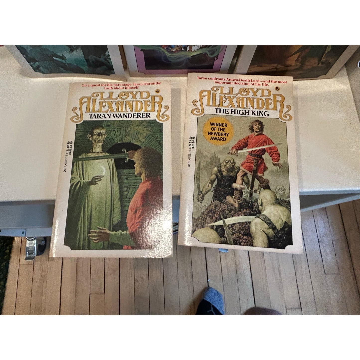 Lloyd Alexander - Chronicles of Prydain - 5 Book Set - Dell Paperbacks