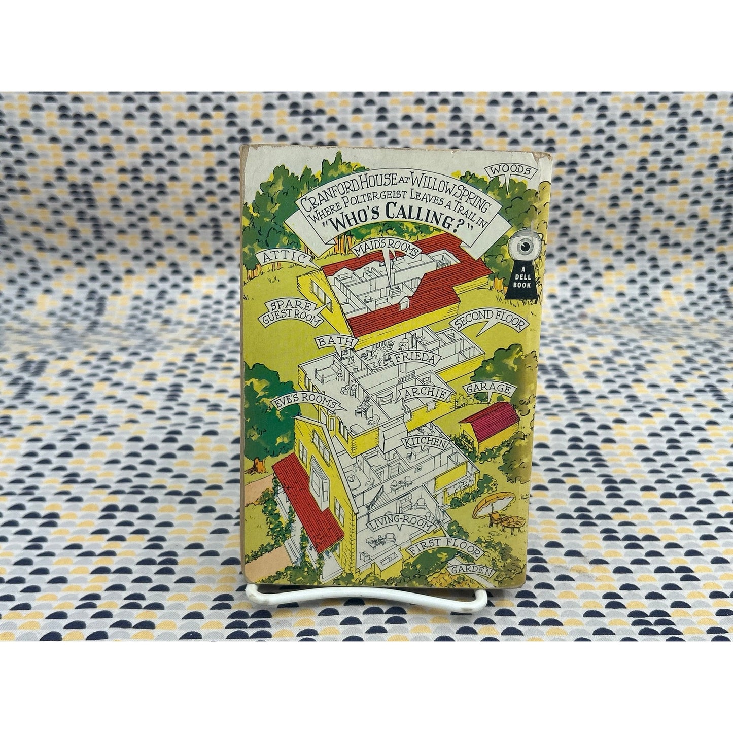 Who's Calling? Helen McCloy - Dell Mystery 151 - Mapback - Vintage Paperbacks