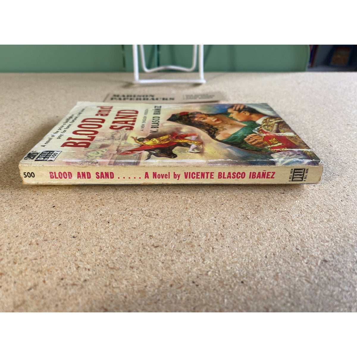 Blood and Sand - V. Blasco Ibañez - Dell 500 - Mapback - Vintage Paperbacks