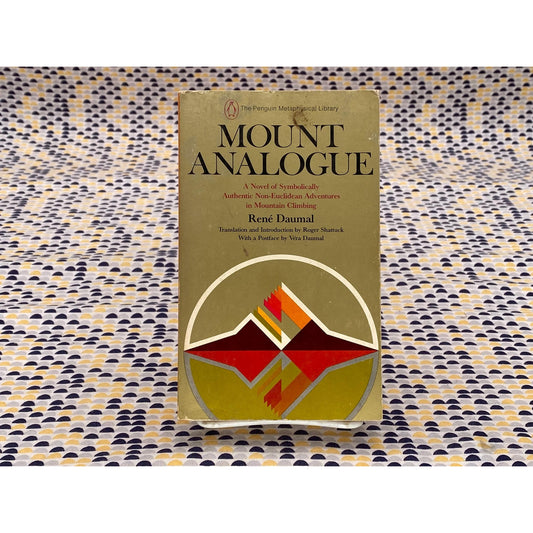 Mount Analogue - René Daumal - Vintage Paperback Book - Penguin Edition